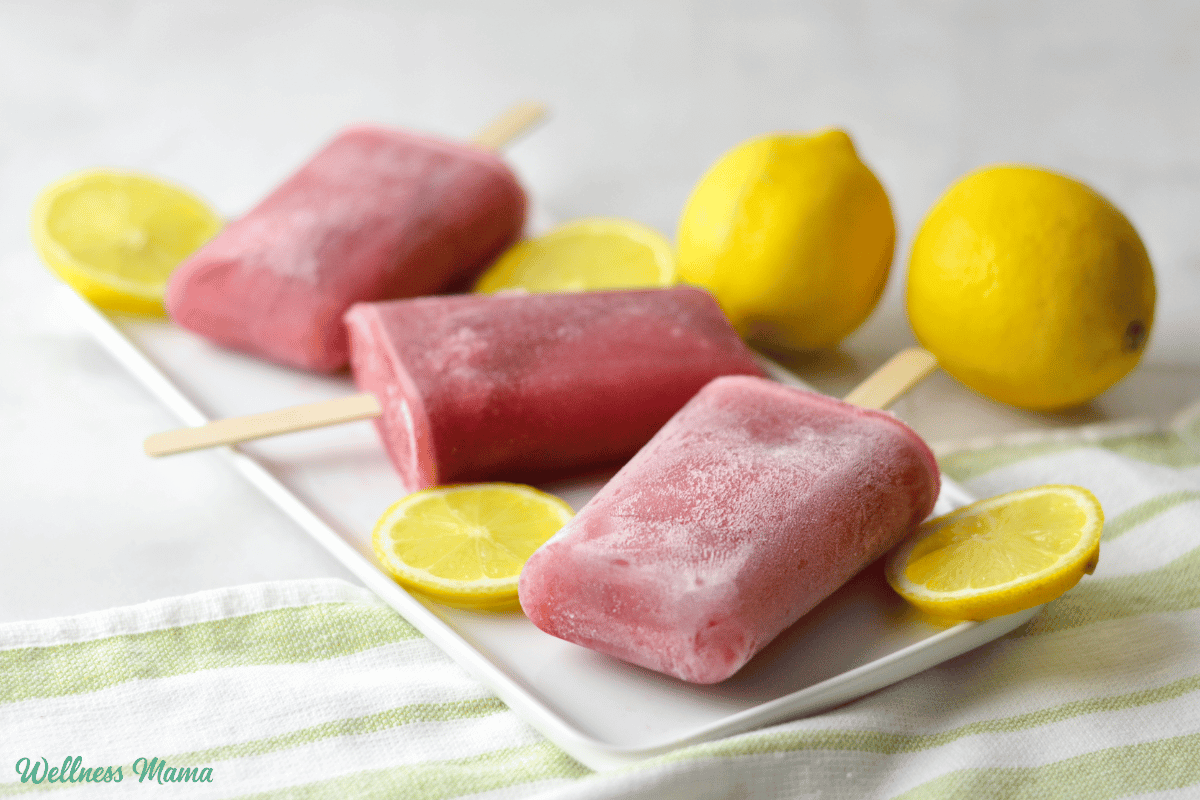 lemonade popsicles