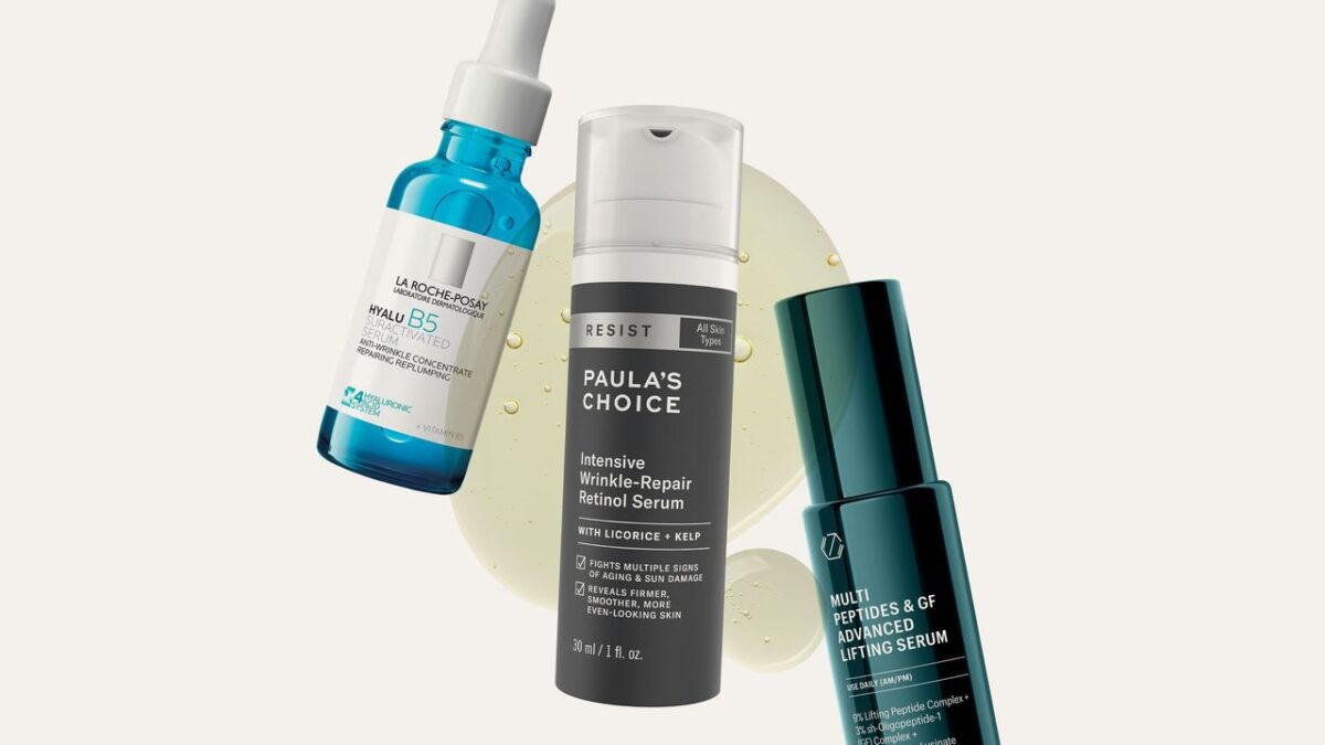 9 Best Serums for Aging Skin That Target Dryness, Fine Lines, and Laxity